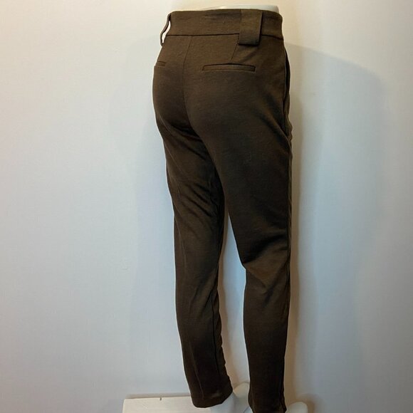 UNIFORM JPR JohnPaulRichard Women's Brown Knit Slim Pant - Size 6 - NWT $44 - Picture 4 of 5